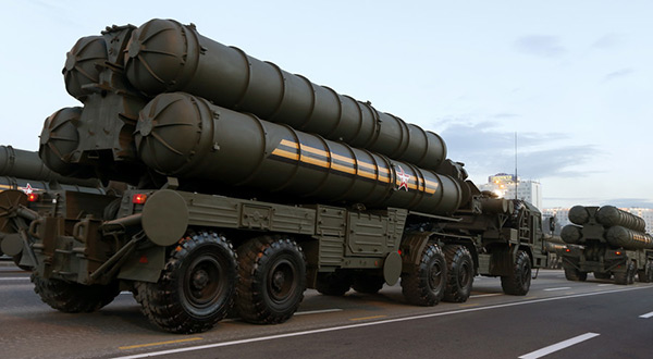 Russian S-400 missile defense system